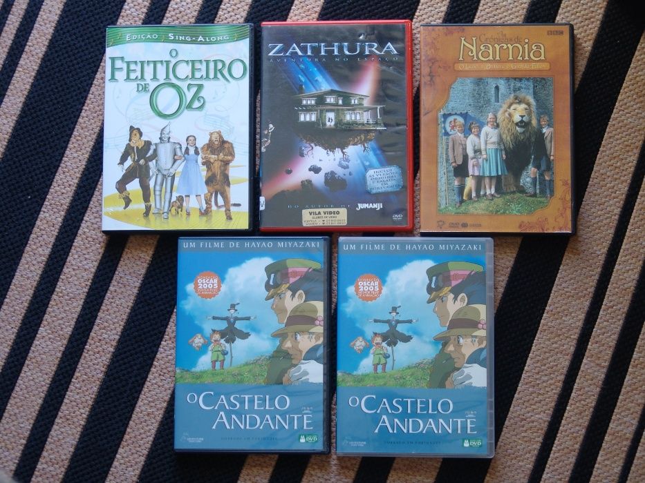 [DVDs/Animação & Criança/9 Títulos]