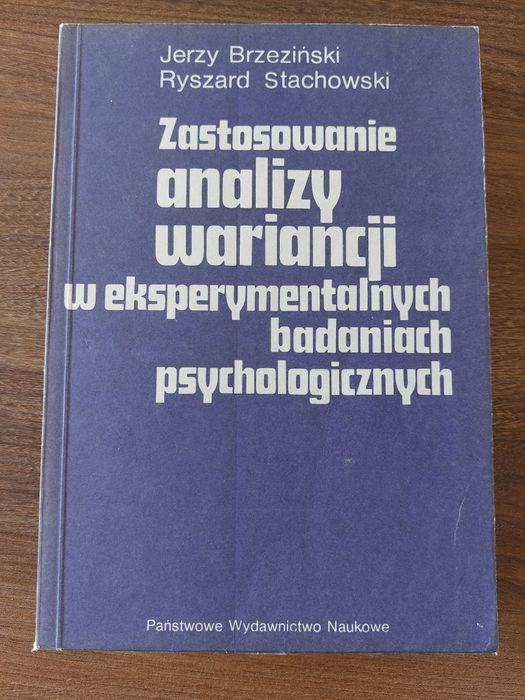 ,,Zastosowanie analizy wariancji...'' Jerzy Brzeziński,Ryszard S.