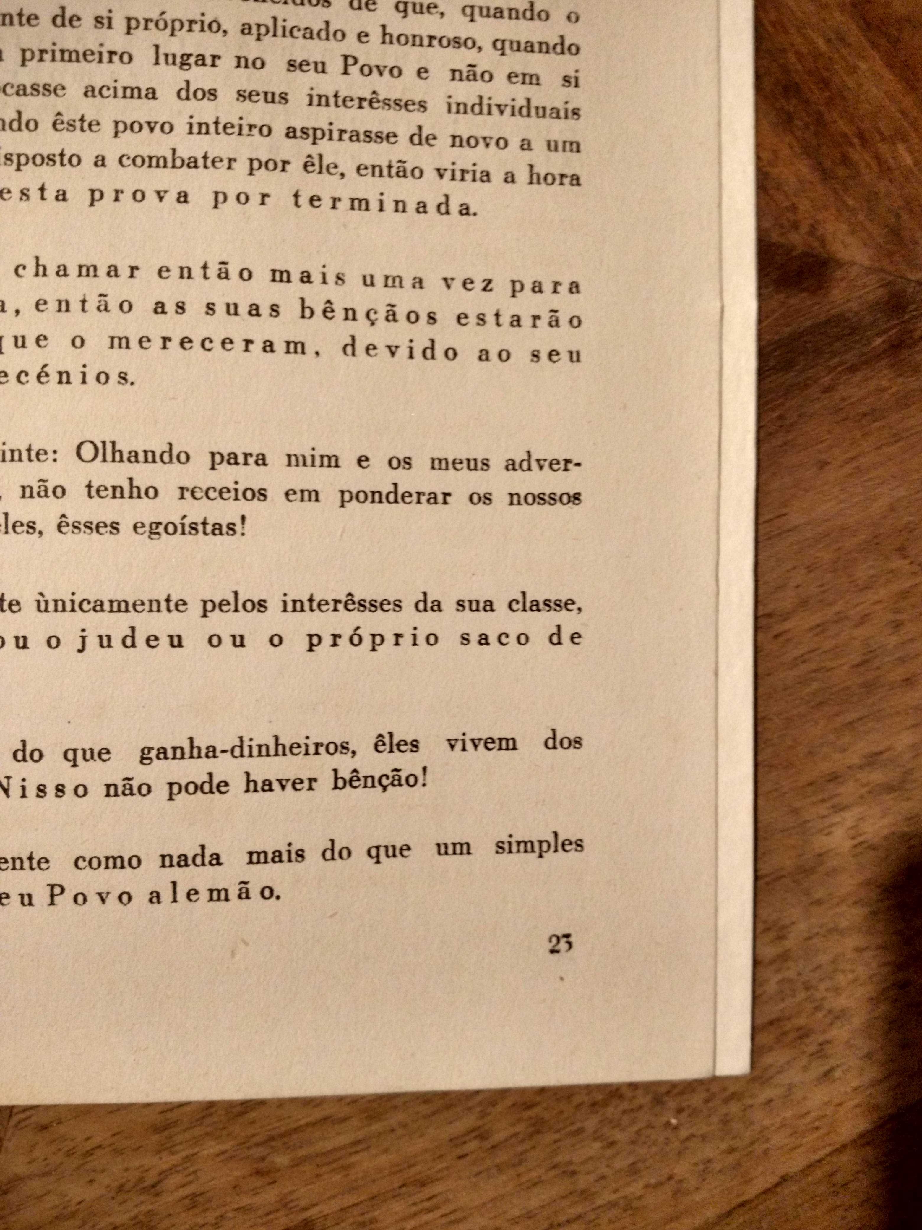 Discurso do Führer, Adolf Hitler - Munique, 24 de Fevereiro de 1941