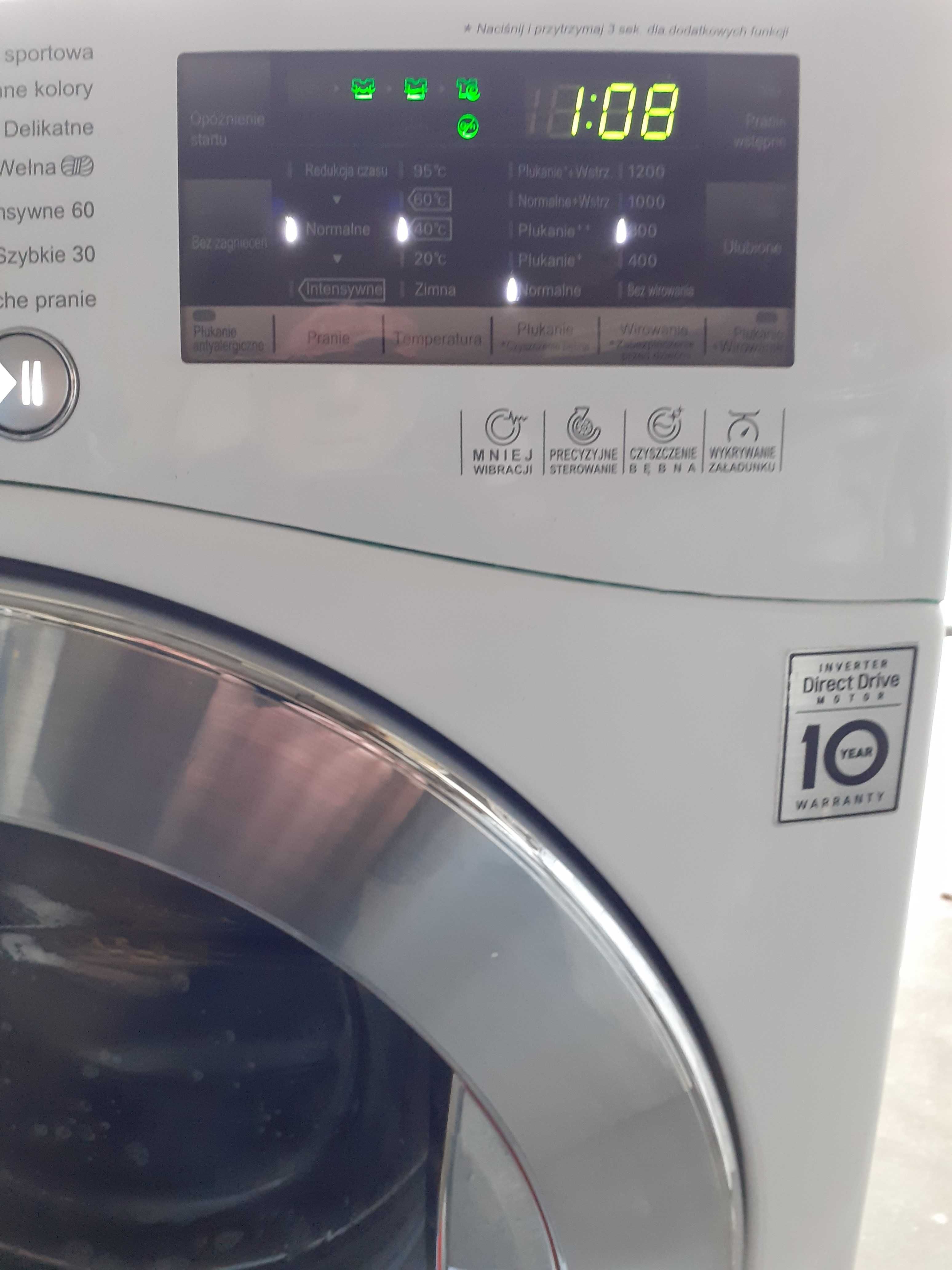Pralka  LG  6kg, 1200RPM wys85 cm, sze 60 cm, gł 45cm