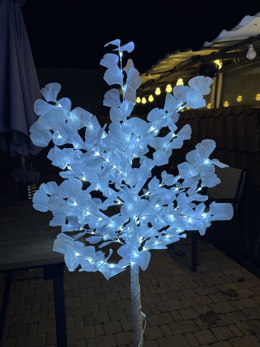 Drzewko świecące led 150 cm ozdoby świąteczne drzewko świąteczne