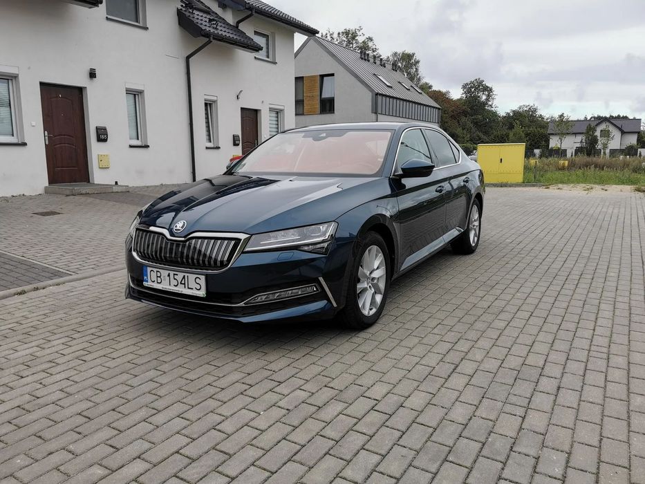 Skoda Superb 218KM FVat,SalonPL,serwisASO,Fabryczny lakier,4 x nowe tarcze+klocki