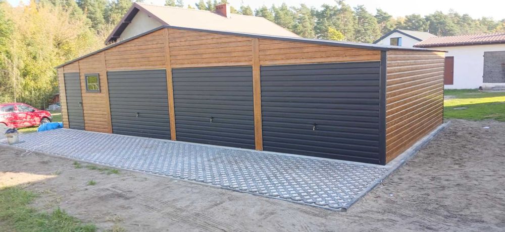 Garaże blaszane od Producenta 12x6! 3x5 4x5 4x6 6x5 6x6 9x6 Blaszak