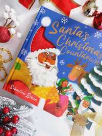 ЗНИЖКА Новорічна різдвяна книга з тактильними елементами англійською