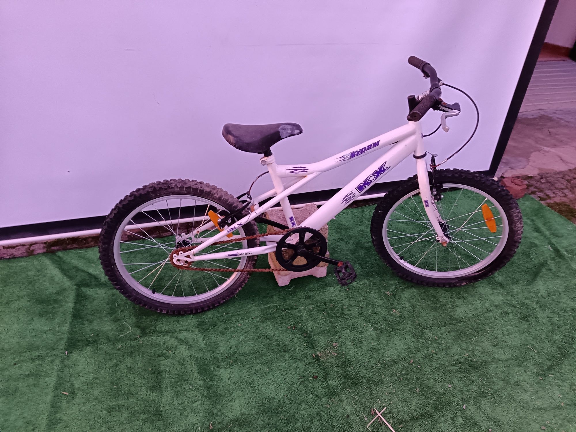Bicicleta branca