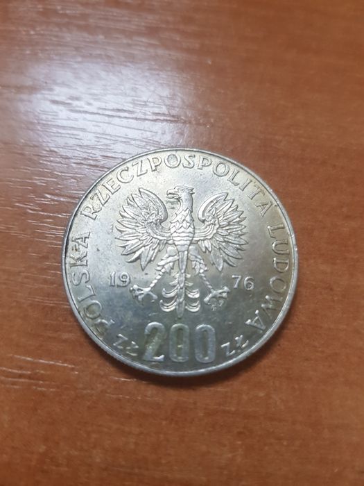 Moneta 200 zł Igrzyska Olimpiady 1976 tok
Moneta 2Mo00 złotych Igrzysk