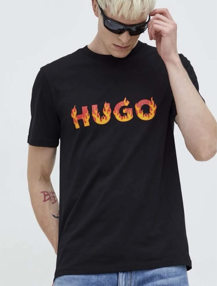 Мужские футболки Hugo Boss хуго босс Новые модели шорты худи кофта