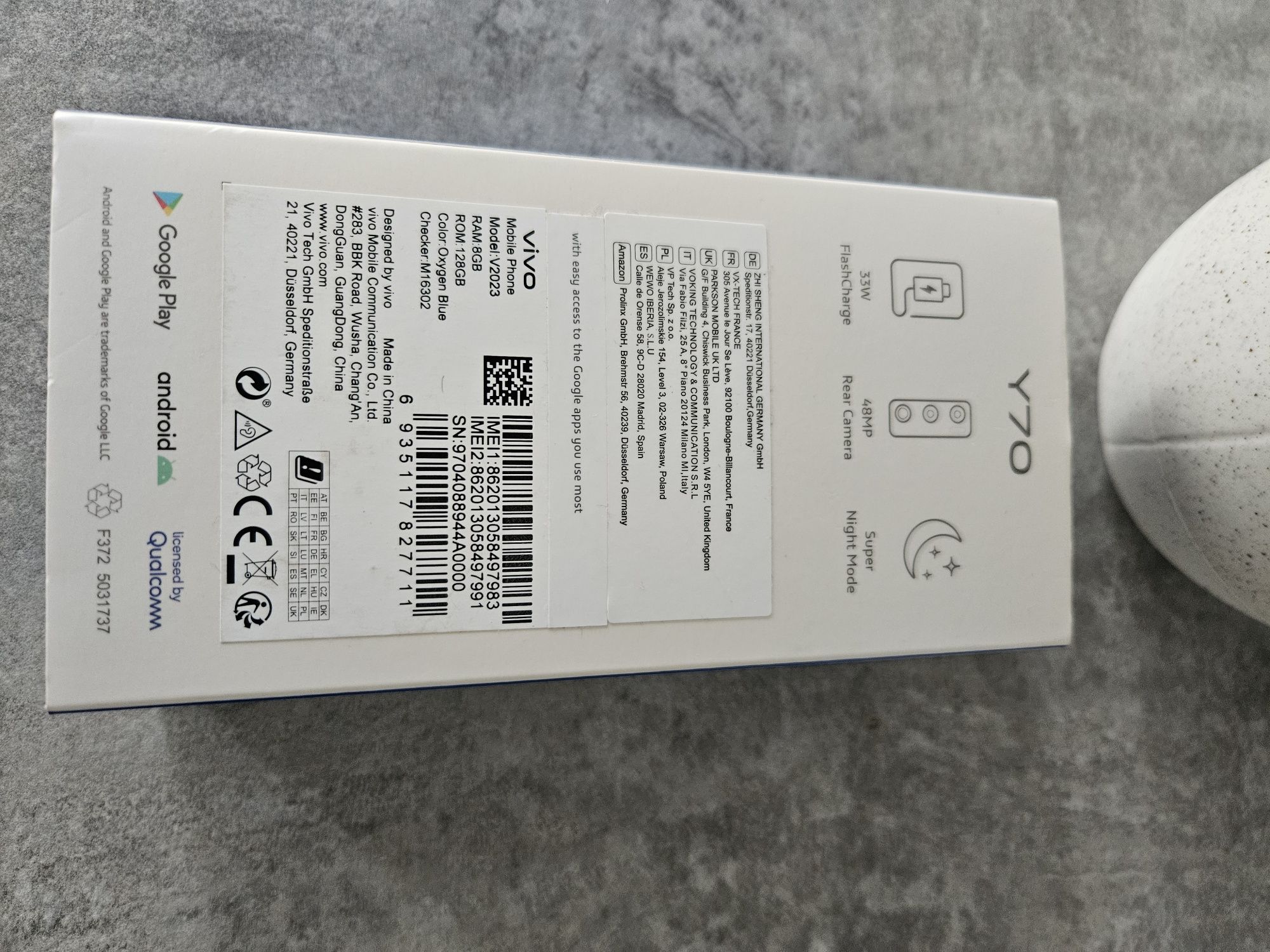 Telefon vivo y70 smatrfon 8/128GB