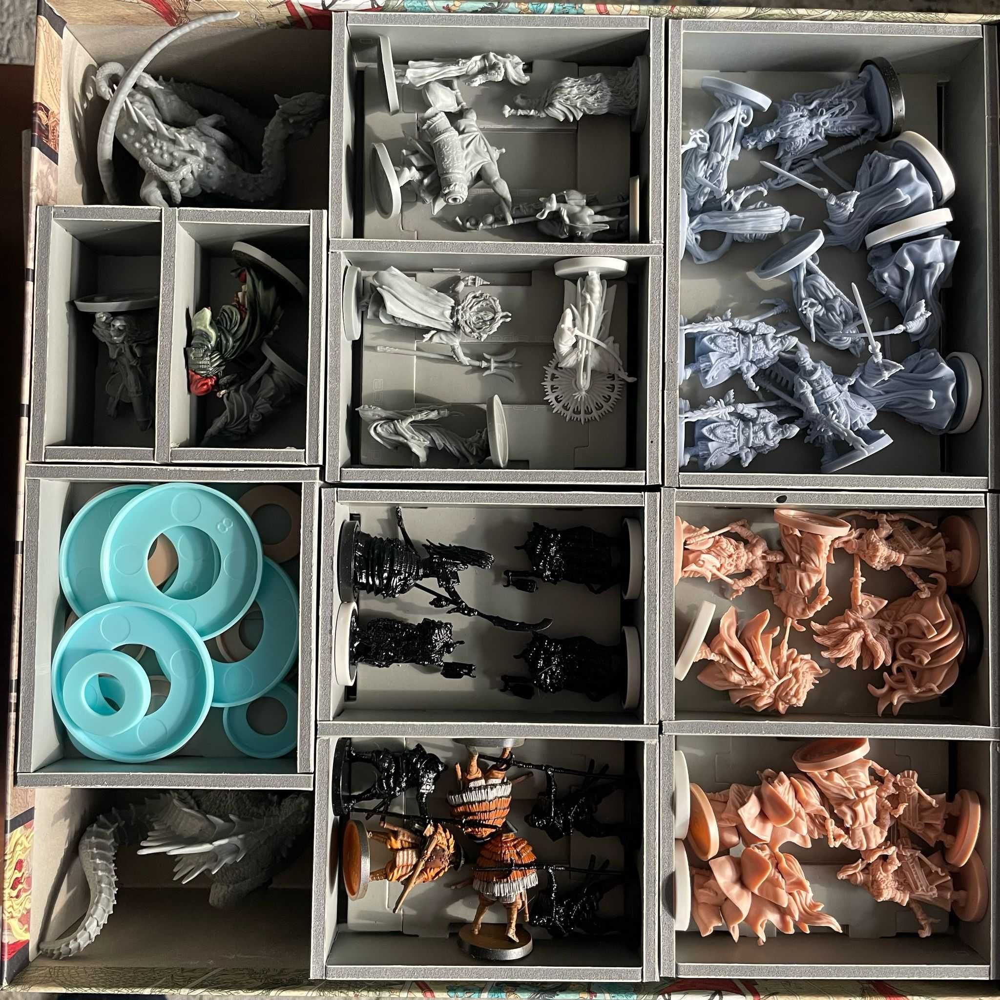 Rising sun all in KS (wersja PL, Daimyo box) + mata + insert