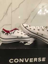 Converse chuck taylor all star ox double upper white