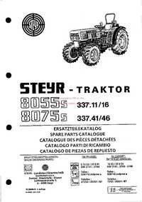 Katalog części Steyr 8055 S 8075 S