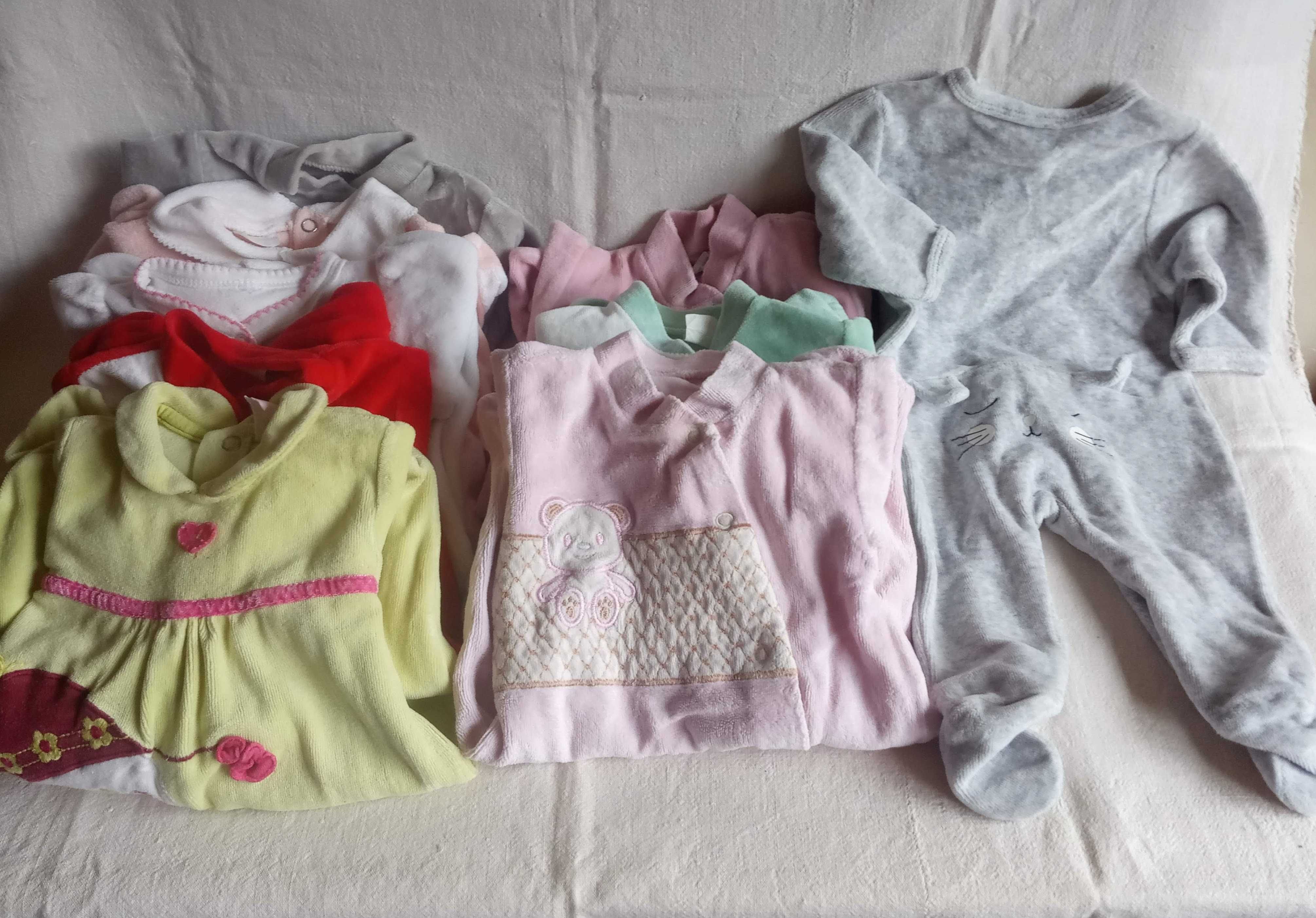 Roupa de bebé de 0 a 3 meses (72 peças)