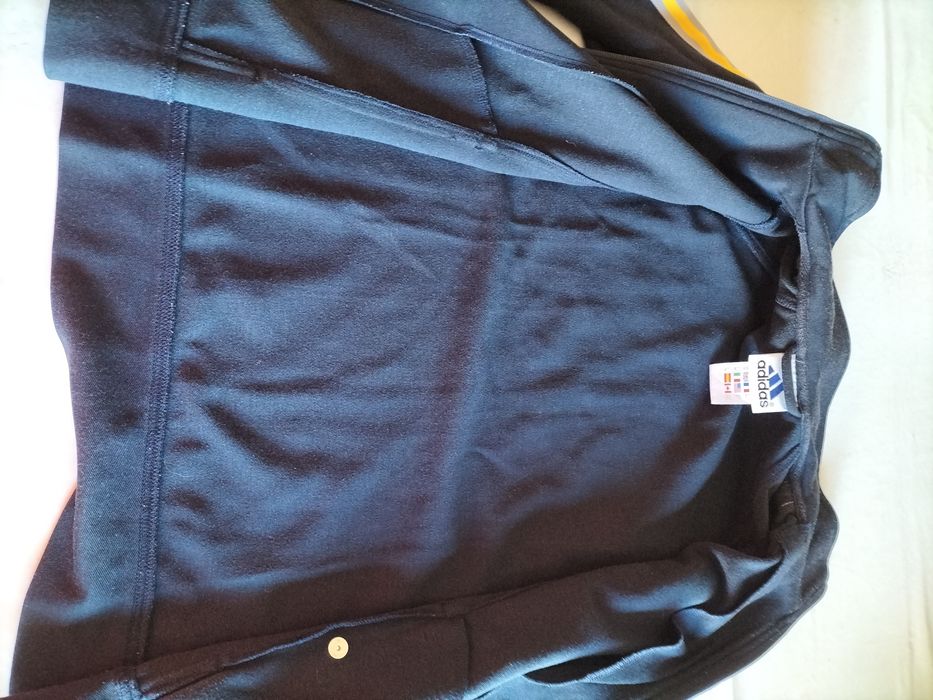 Casaco desportivo azul escuro adidas