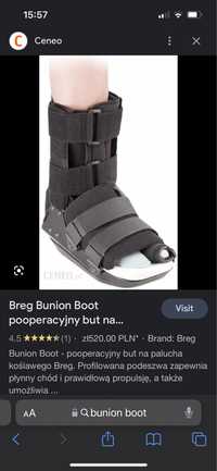 But ortopedyczny but po operacji halluksa breg bunion boot