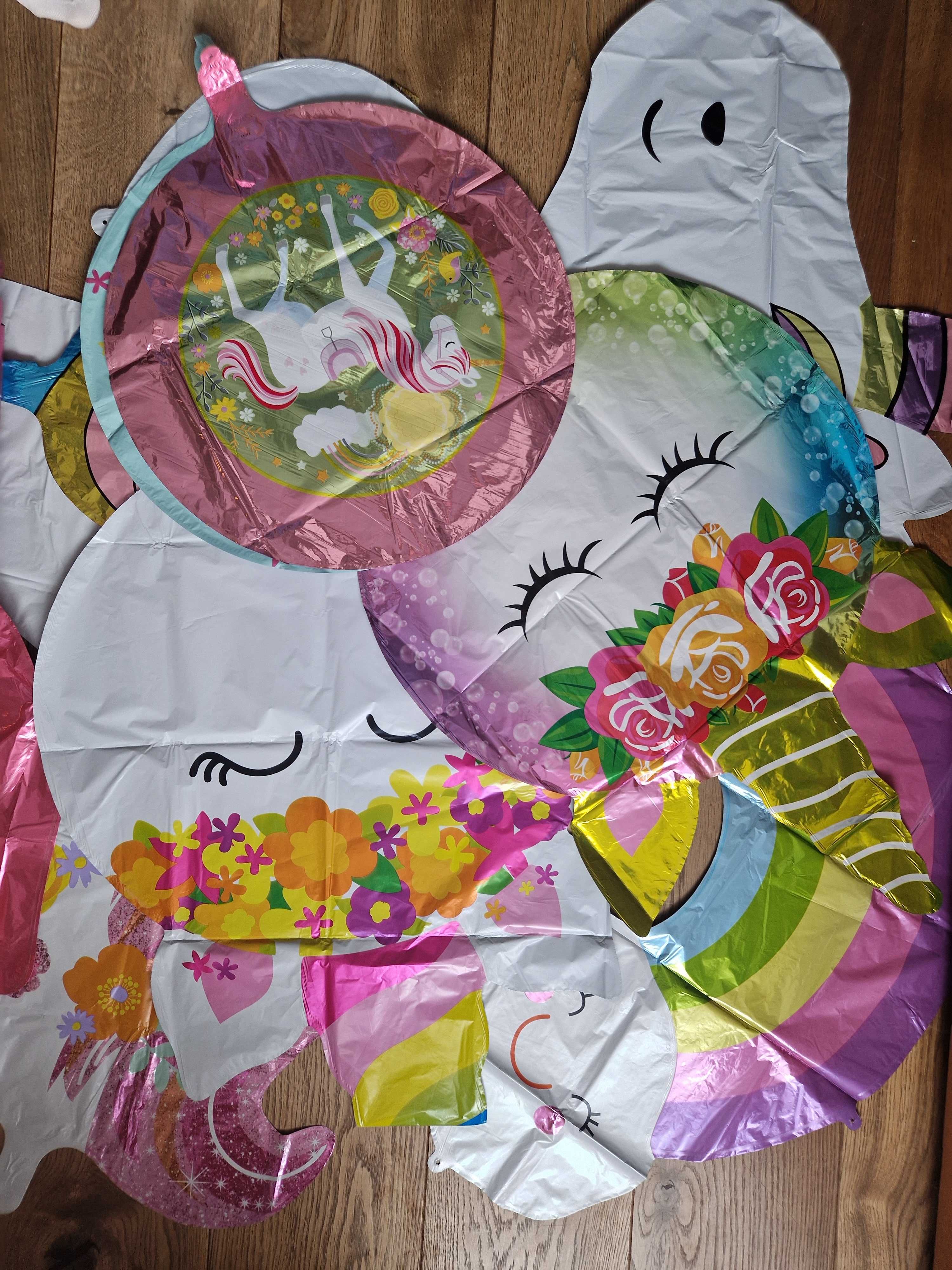 Dekoracja na 5 urodziny dla dziewczynki, balon , jednorożec, 5 lat,