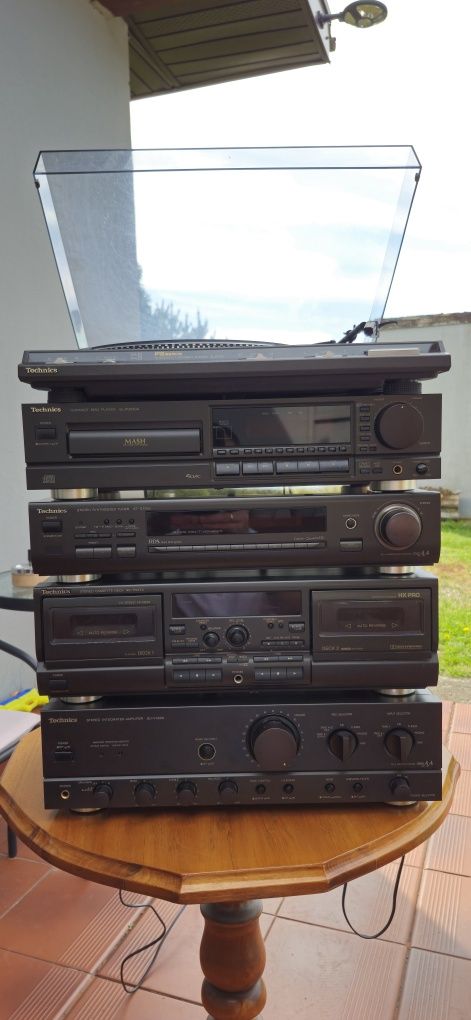 Zestaw Technics SL-PG520A,ST-GT550,RS-TR474,SU-VX600,SL-BD3D ,Pilot