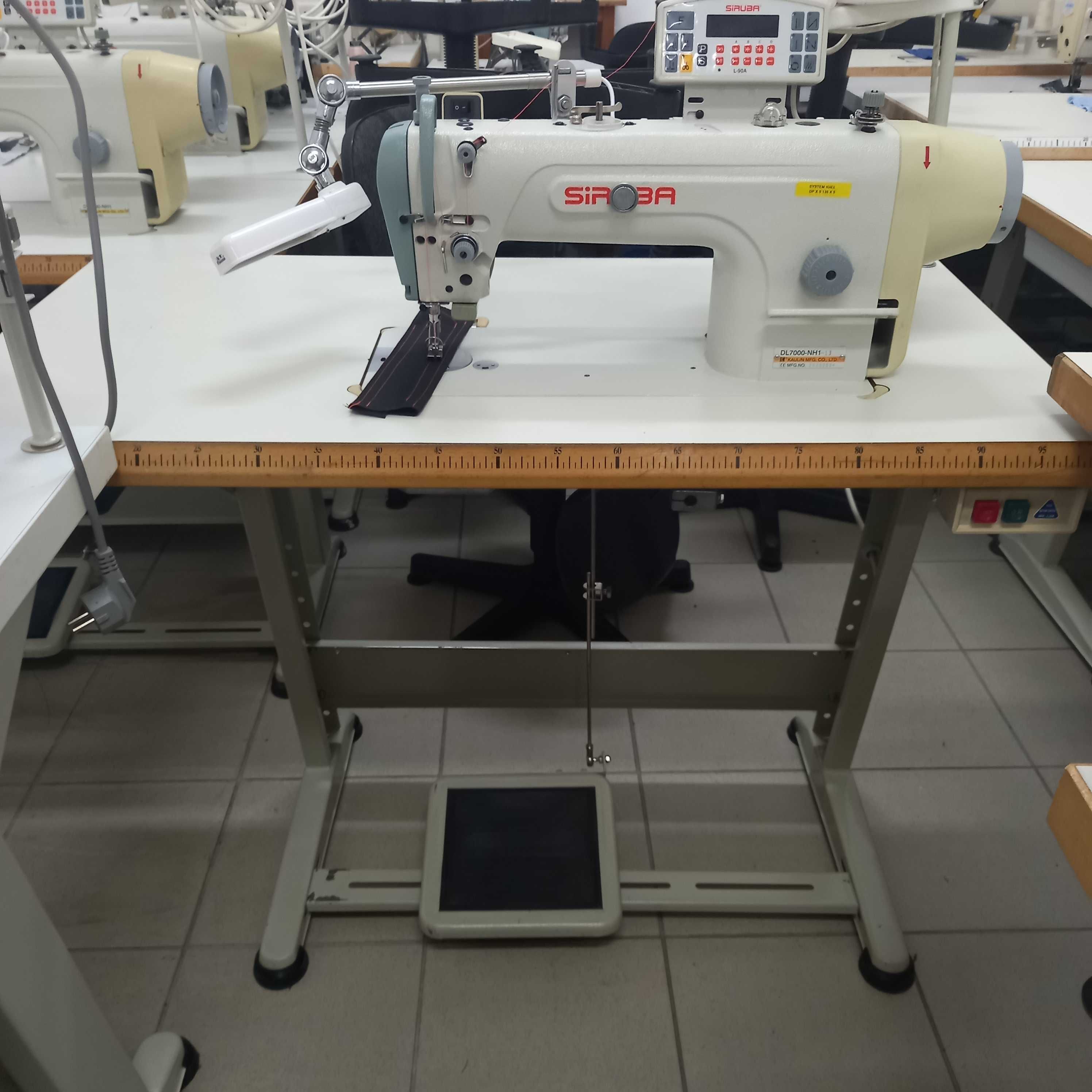 Stebnówka Siruba DL 7000-NH1 automat 230V podwójny transport igłowy
