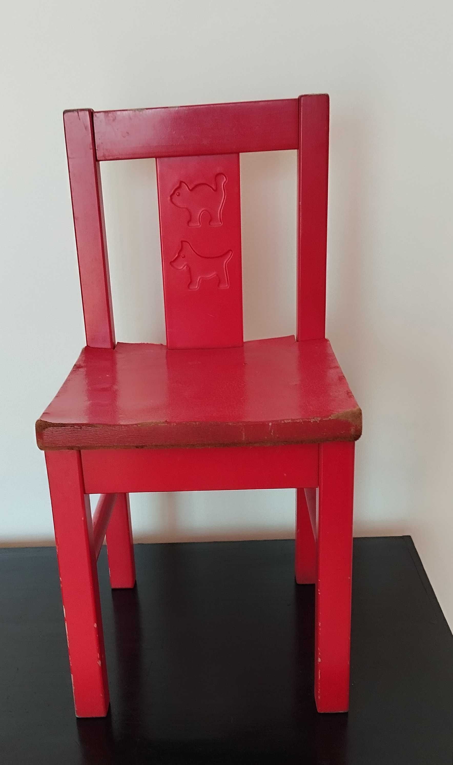 IKEA cadeirinha madeira criança brinquedo
