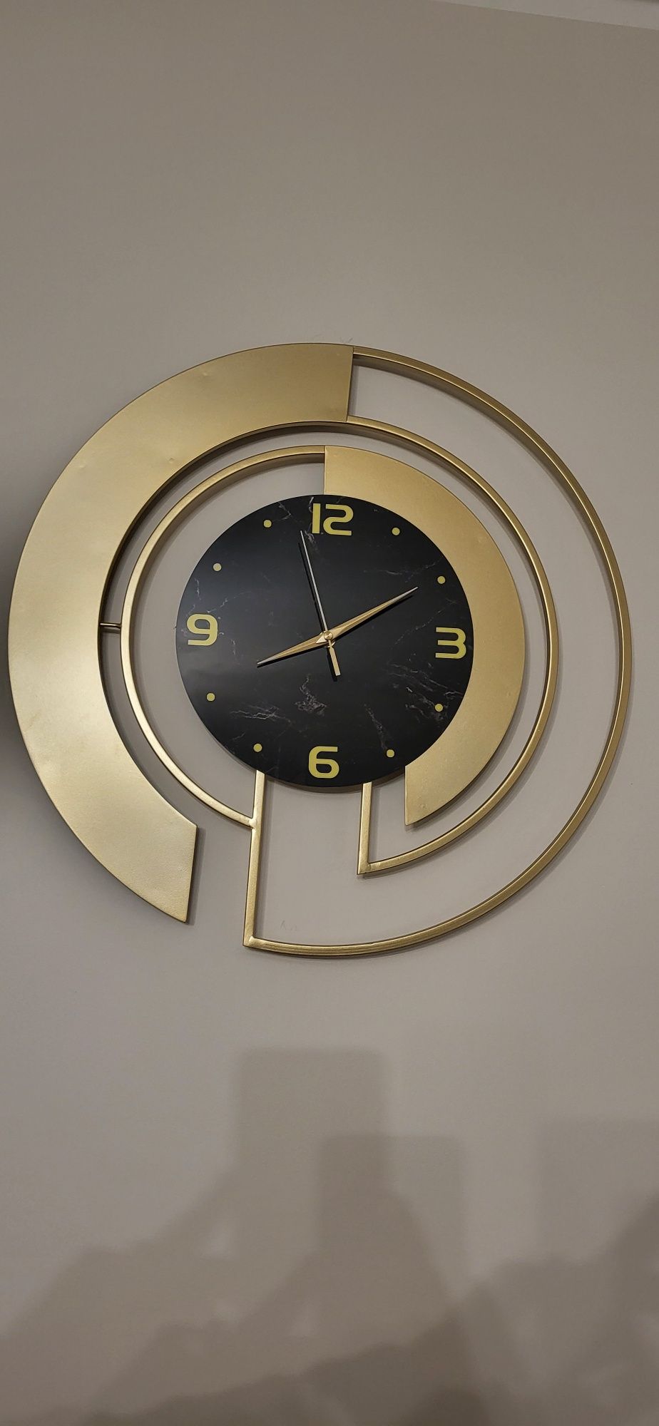 Zegar złoty 50cm