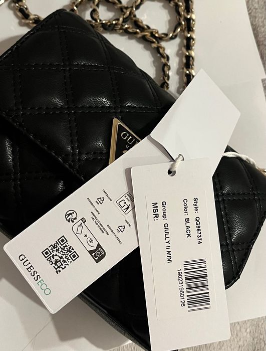 Czarna torebka Guess Nowa