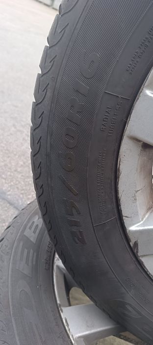 Zestaw opon z felgami 215/60 R16 A55M JF3R 2719
