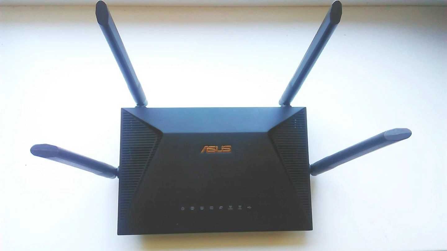 Роутер ASUS RT-AX53U AX1800: гигабит Wan,Usb,Mesh,Mu-Mimo (Keenetic)