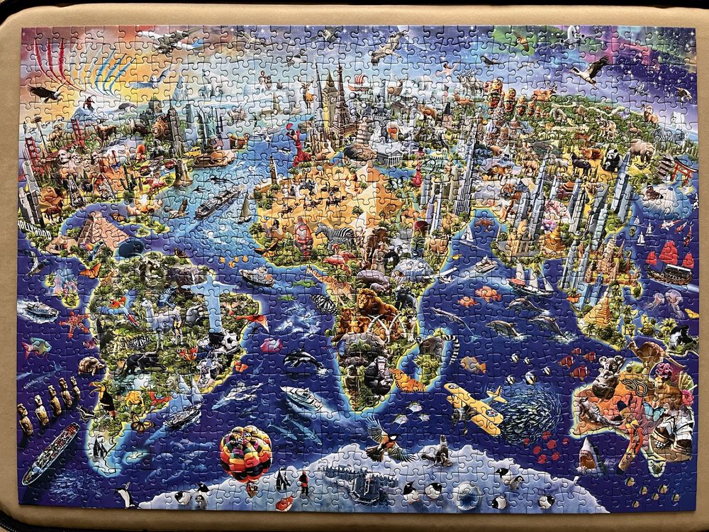 Puzzle Schmidt 1000 Discover the World