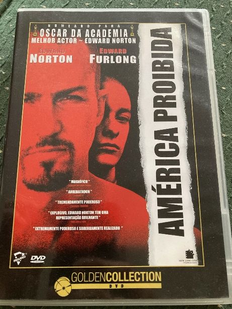 DVD América Proibida com Edward Norton