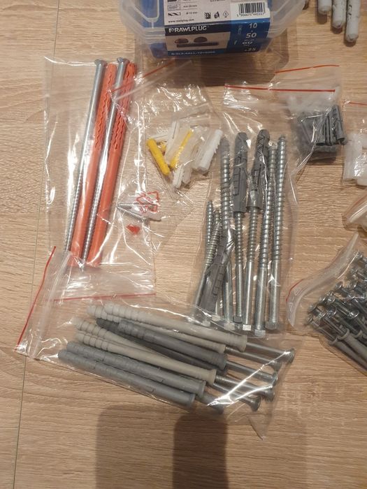 Kołki kołek rawplug wkrętmet zestaw