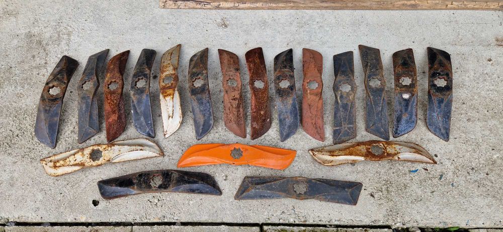 Ząb brony nożowej noże łopatkowe kroje nóż krój sampo