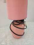 Candeeiro cor de rosa novo