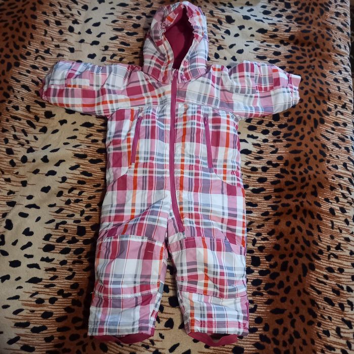 Зимовий непродувний комбінезон на дівчинку