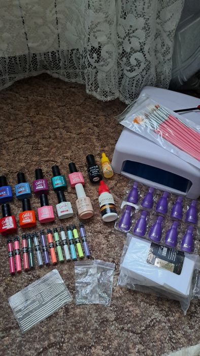 Набір для гель лаку, набір для манікюра