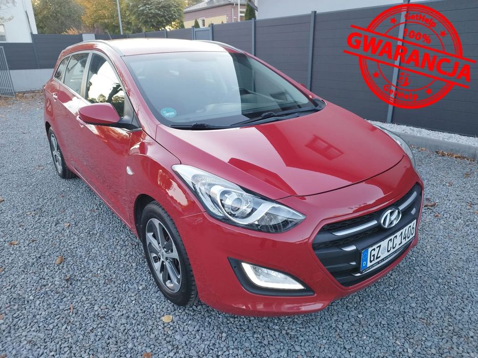 Hyundai I30 1.6 Benz. Jeden właściciel Serwisowany ASO HYUNDAI   ROK GWARANCJI