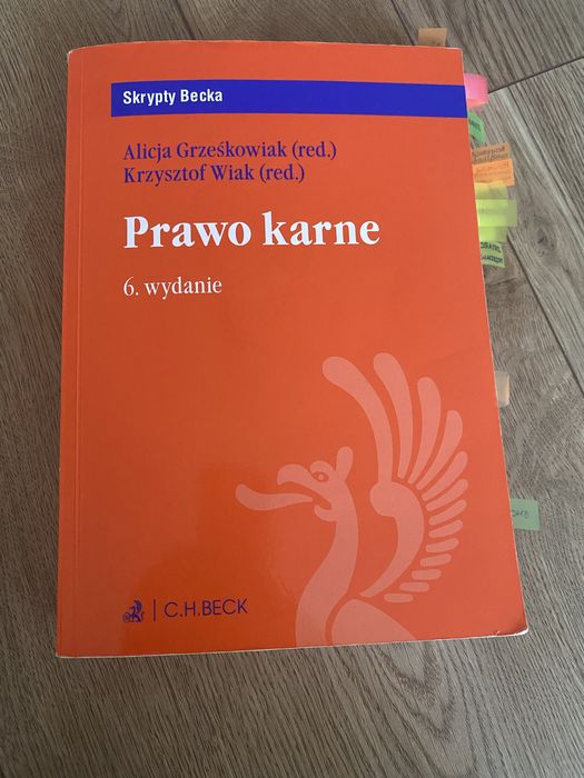 Książka prawo karne