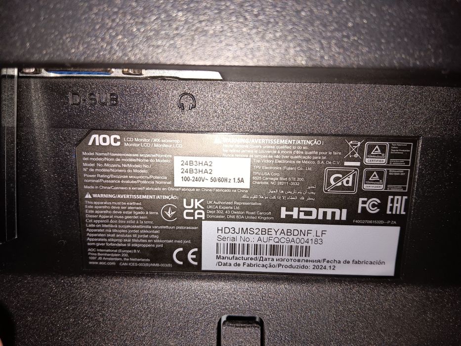 Pc Hp elitedesk g800 + monitor AOC 24 polegadas