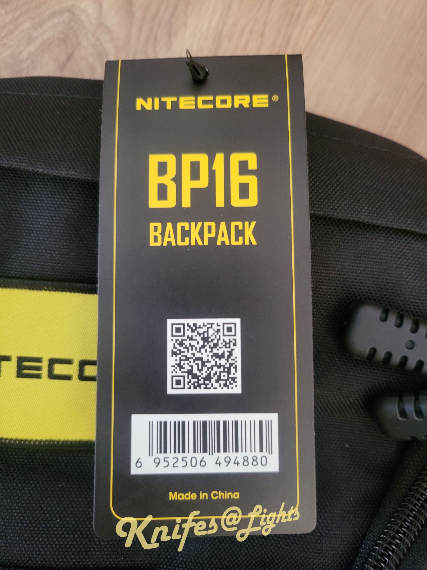 Nitecore BP16, універсальний рюкзак