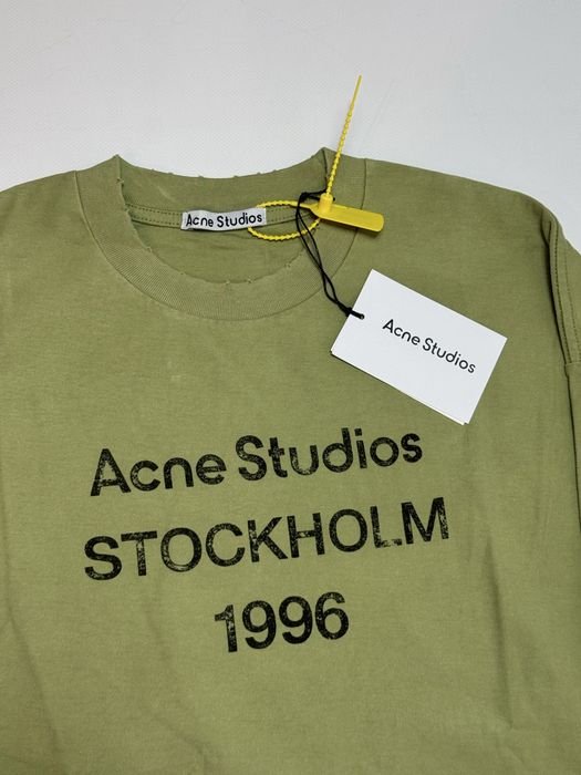 Лонгслів Acne Studios Green Oversized М L ERD vetements