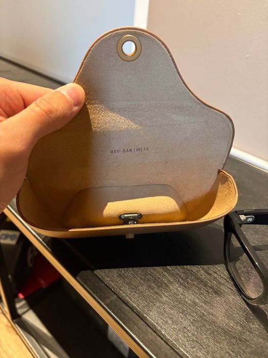 Okulary Ray Ban Meta Wayfarer Black