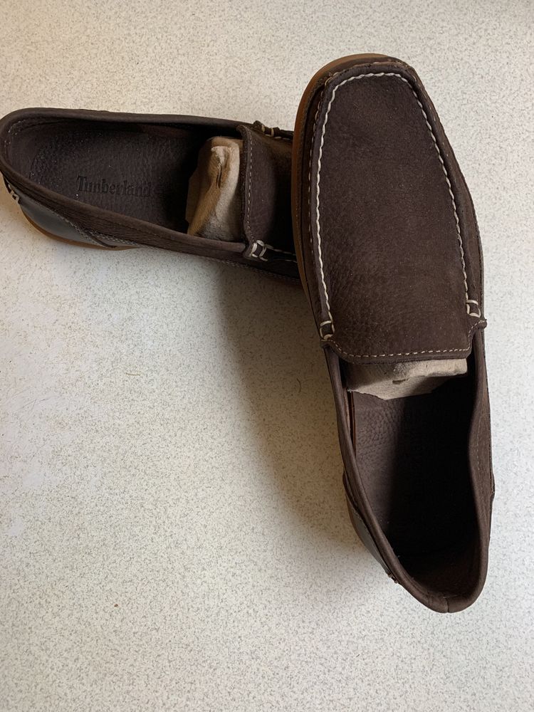 Timberland мокасины кожаные