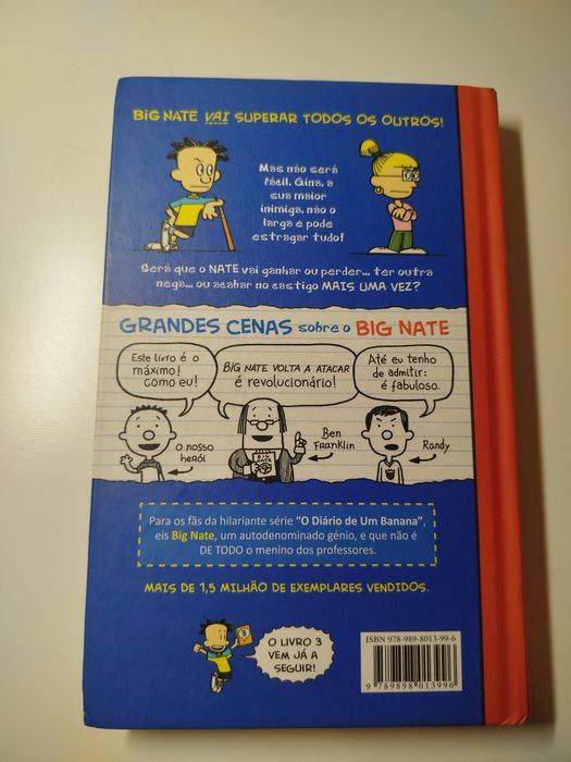 Livro Big Nate Volta a Atacar