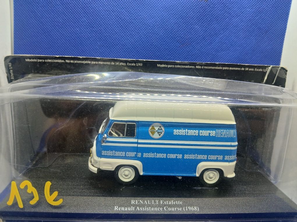 Miniaturas 1:43 Assistência Rallys 8 modelos diferentes  novas