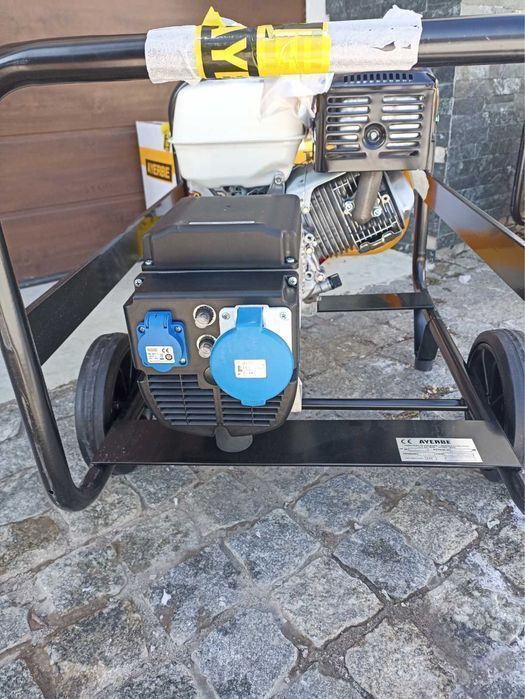 Іспанський бензо-генератор 7-8кВА/1Ф Ayerbe 8000H Хонда GX-390