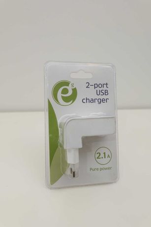 Ładowarka USB Energenie 2.1A na 2 urządzenia ZA MNIEJ NIŻ PÓŁ CENY