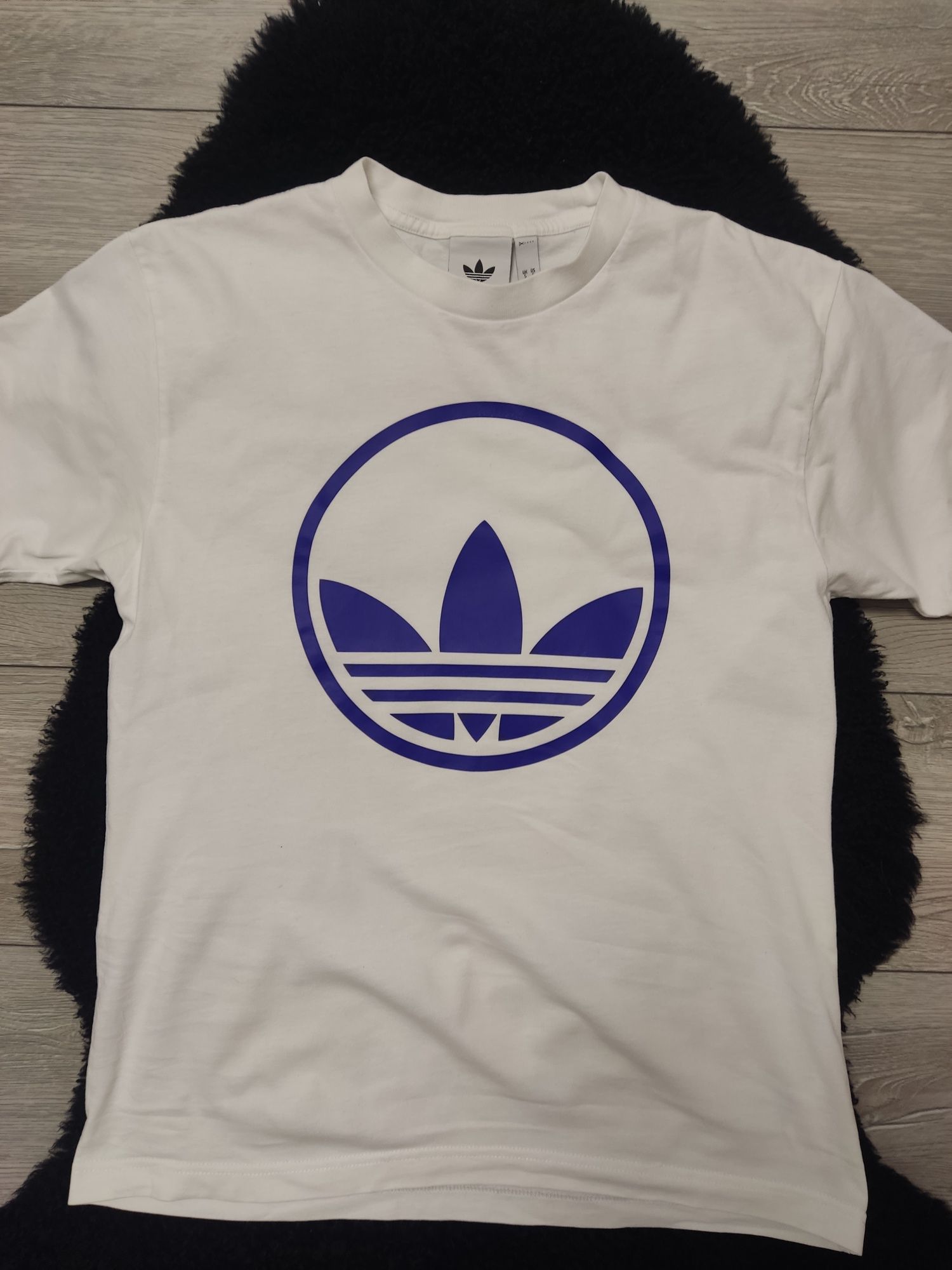 Koszulka biała,bawełniana Adidas S