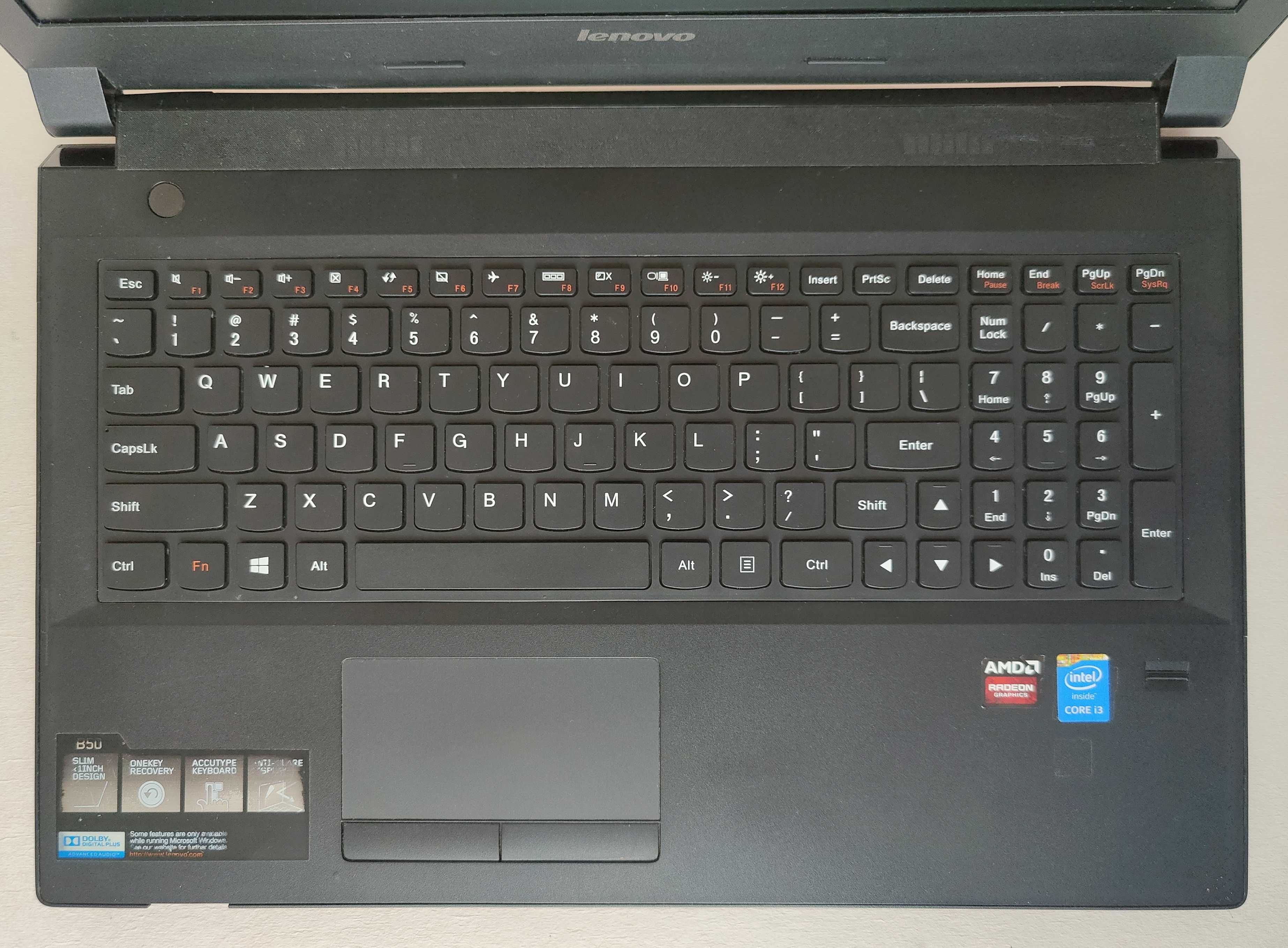 Laptop Lenovo B50-80/15.6"/i3-4030U-1.9GHz/AMD-M230-2GB/8GB/SSD240