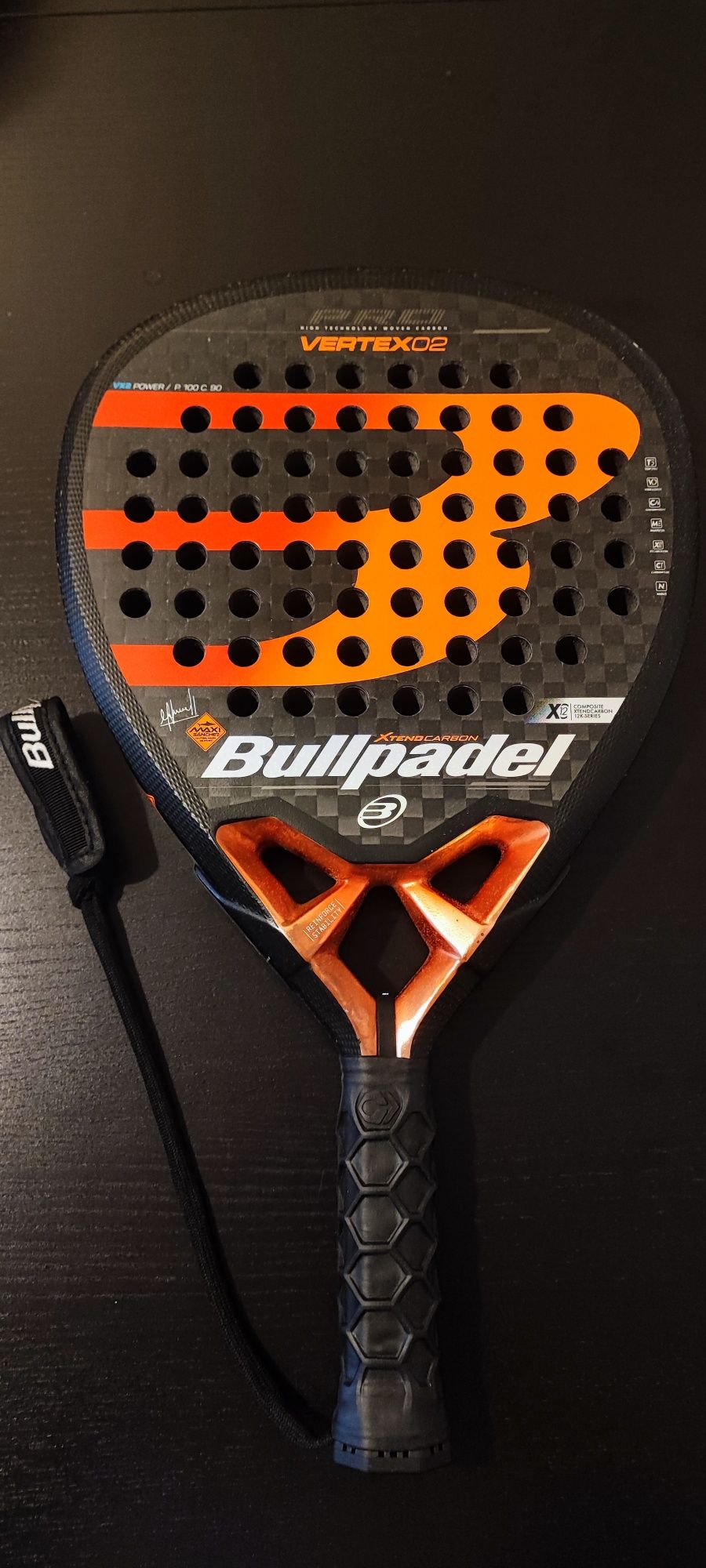 Raquete Padel Bullpadel Vertex 02 Maxi Sanchez