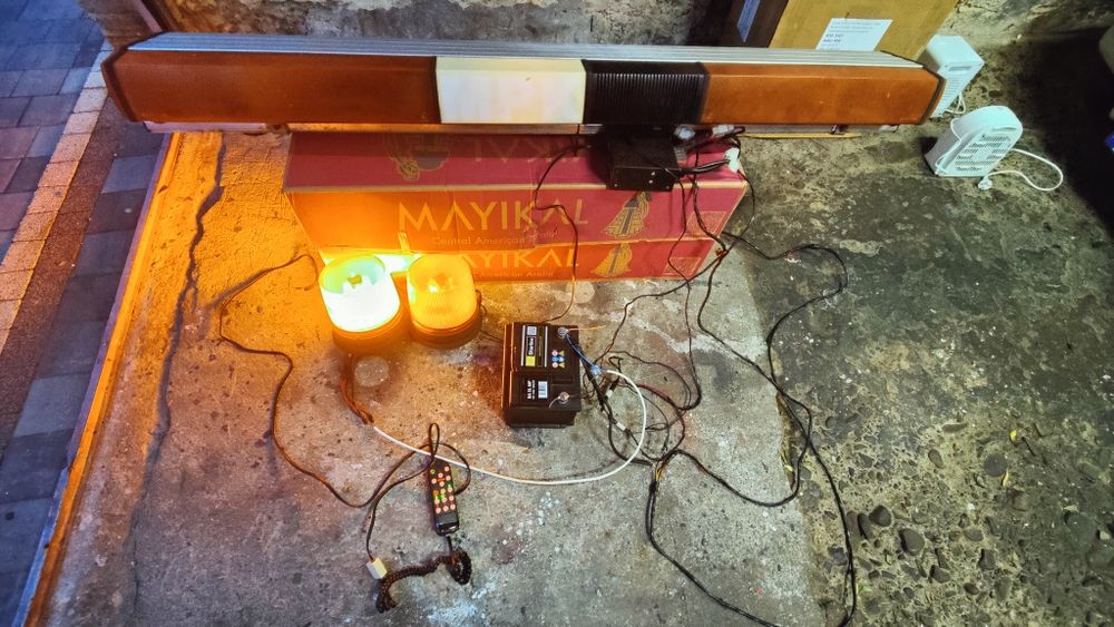 Belka lampa ostrzegawcza, kogut pomoc drogowa  Ducato