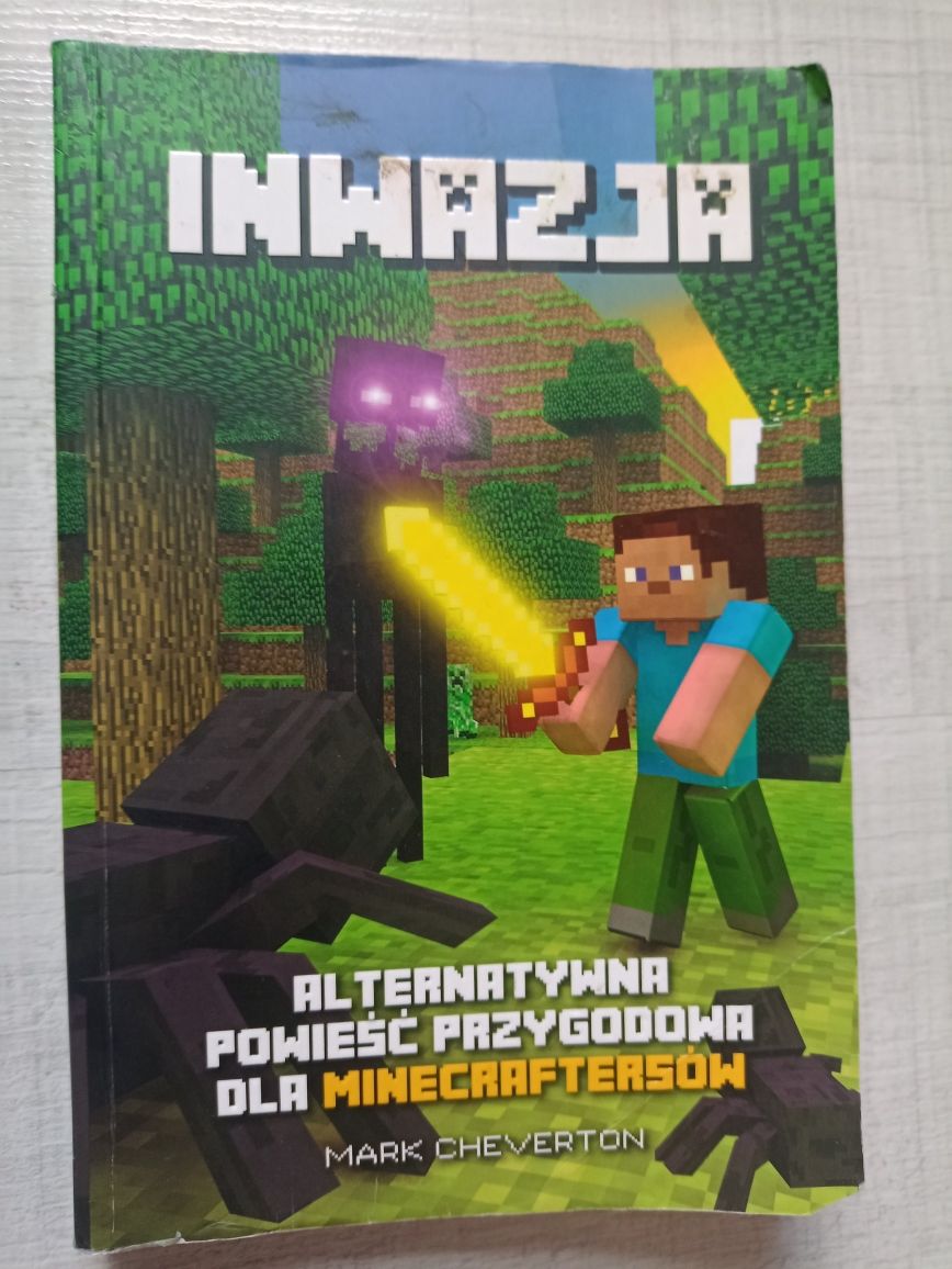 Książkę inwazja Minecraft 2014