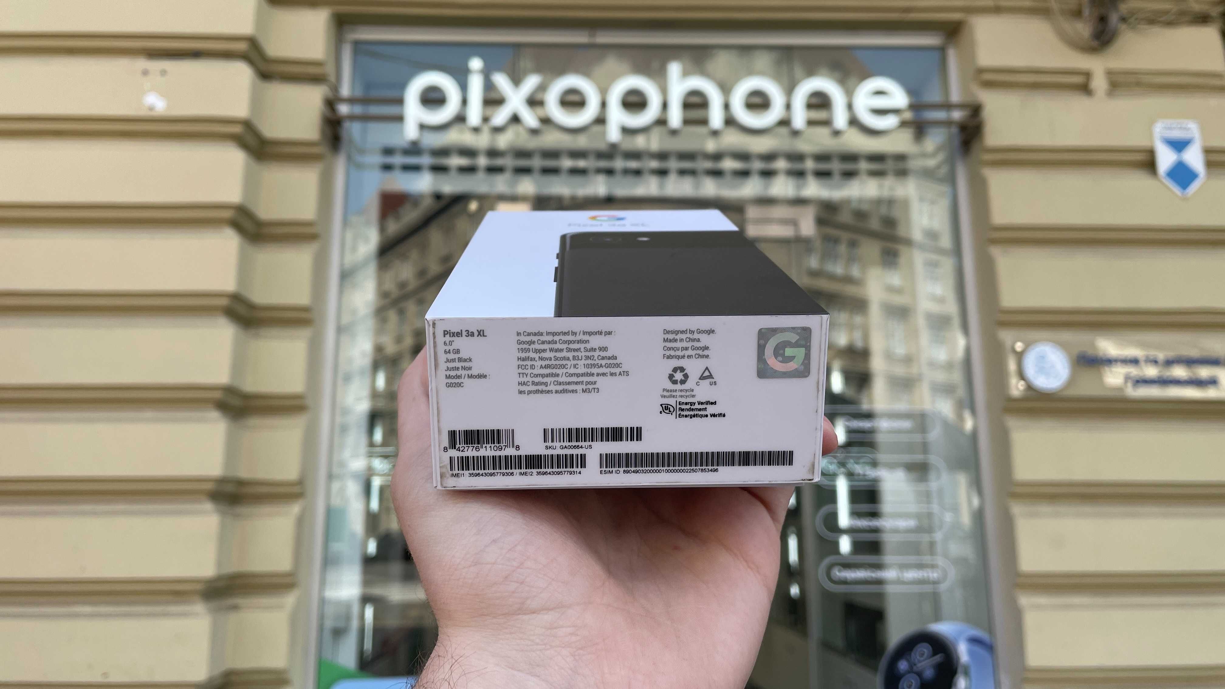 Магазин NEW Google Pixel 3a XL 4/64GB Clearly White/Just Black